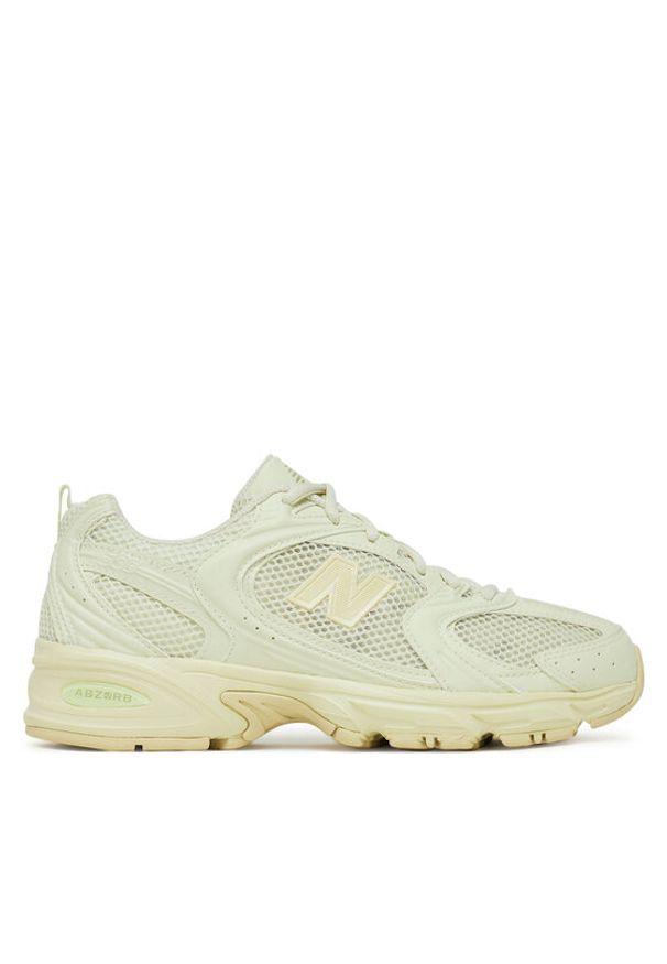 New Balance Sneakersy U530TBB Żółty. Kolor: żółty. Materiał: skóra