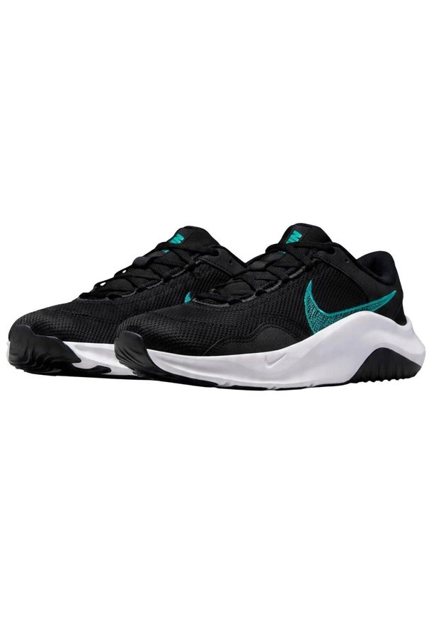Nike - Męskie Buty Sportowe Legend Essential 3 Next Nature. Kolor: czarny. Sezon: zima. Styl: sportowy
