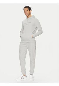 TOMMY HILFIGER - Tommy Hilfiger Bluza UM0UM03506 Szary Regular Fit. Kolor: szary. Materiał: syntetyk, bawełna #5