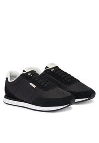 Calvin Klein Sneakersy Retro Runner Ripstop Aop Ny HM0HM02140 Czarny. Kolor: czarny. Materiał: materiał #2