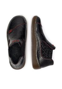 Rieker Sztyblety L8491-00 Czarny. Kolor: czarny. Materiał: skóra #6