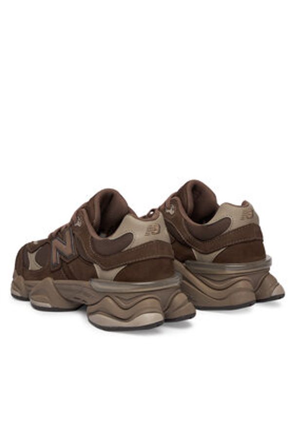New Balance Sneakersy U9060493 Brązowy. Kolor: brązowy. Materiał: zamsz, skóra