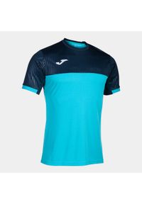 Koszulka do tenisa męska Joma Montreal. Kolor: wielokolorowy, różowy, niebieski. Sport: tenis