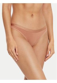 Calvin Klein Underwear Komplet 5 par stringów Thong 5pk 000QD5247E Kolorowy. Materiał: bawełna. Wzór: kolorowy #3