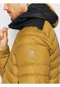 salomon - Salomon Kurtka puchowa Essential Xwarm LC1611500 Żółty Regular Fit. Kolor: żółty. Materiał: syntetyk