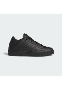 Adidas - Buty RAPID COURT LOW. Okazja: na co dzień. Kolor: szary, czarny, wielokolorowy. Materiał: guma. Sport: koszykówka #1