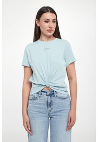 T-shirt damski DKNY SPORT. Styl: sportowy #3