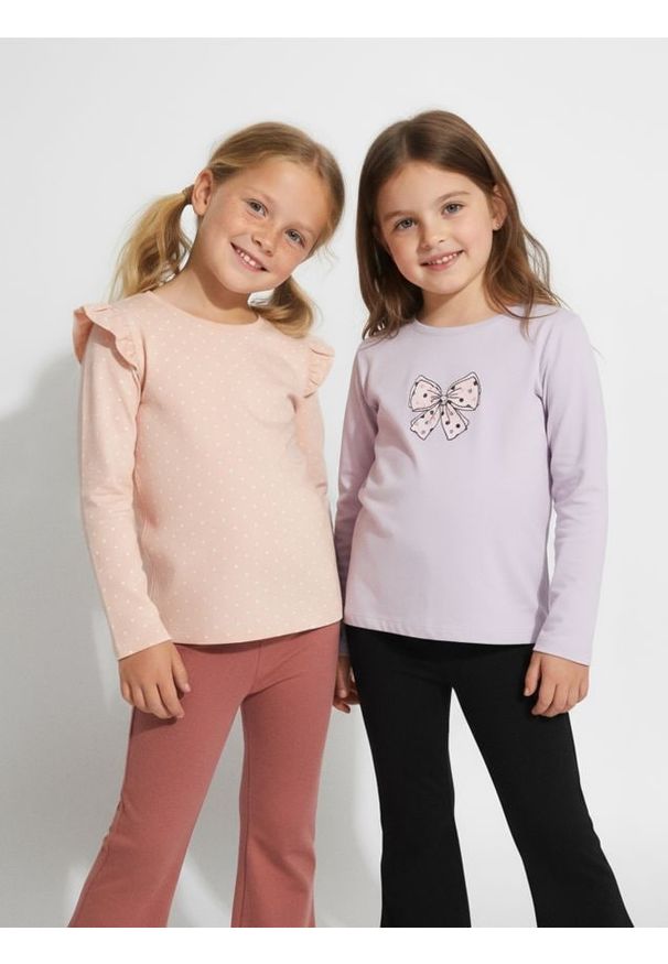 Sinsay - Koszulki z długimi rękawami 5 pack - wielobarwny. Długość rękawa: długi rękaw. Długość: długie