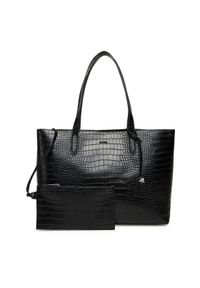Aldo Torebka Tammera 14076965 Czarny. Kolor: czarny. Materiał: skórzane