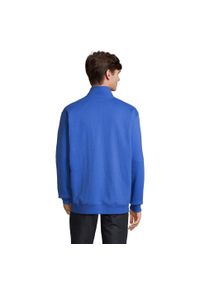 SOL'S - Bluza Rozpinana Unisex Dla Dorosłych Conrad Quarter Zip. Kolor: niebieski
