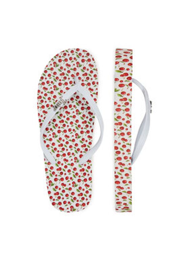 Juicy Couture Japonki 800291A Biały. Kolor: biały. Materiał: syntetyk