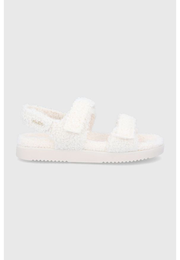 Aldo - Sandały Cloud. Zapięcie: rzepy. Kolor: biały. Materiał: guma