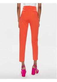 Pinko Spodnie materiałowe Bello 100155 A1L4 Pomarańczowy Slim Fit. Kolor: pomarańczowy. Materiał: syntetyk #5