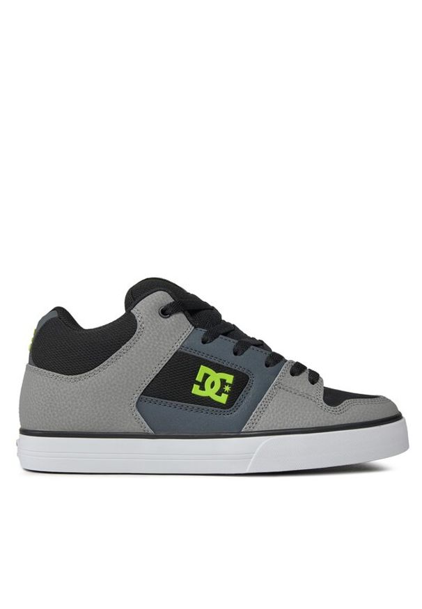 DC Sneakersy Pure Mid ADYS400082 Czarny. Kolor: czarny