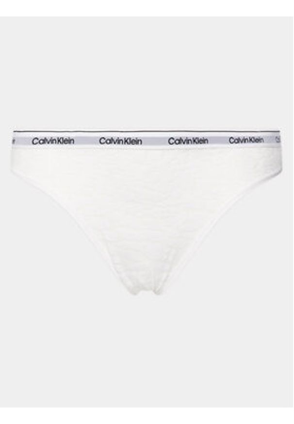 Calvin Klein Underwear Figi brazylijskie 000QD5233E Biały. Kolor: biały. Materiał: syntetyk