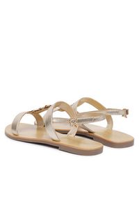 Patrizia Pepe Sandały PPJ402.27 Złoty. Kolor: złoty. Materiał: skóra #4