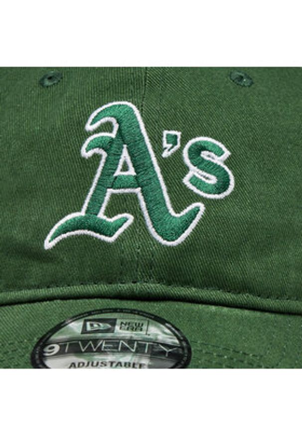 New Era Czapka Team Script 920 Athletics 60364224 Khaki. Kolor: brązowy. Materiał: bawełna, materiał