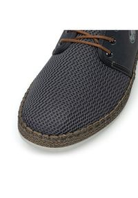 Rieker Półbuty B5249-45 Szary. Kolor: szary. Materiał: materiał #5
