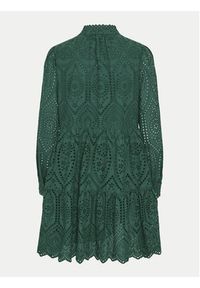 YAS Sukienka codzienna Holi 26027162 Zielony Regular Fit. Okazja: na co dzień. Kolor: zielony. Materiał: bawełna. Typ sukienki: proste. Styl: casual #5