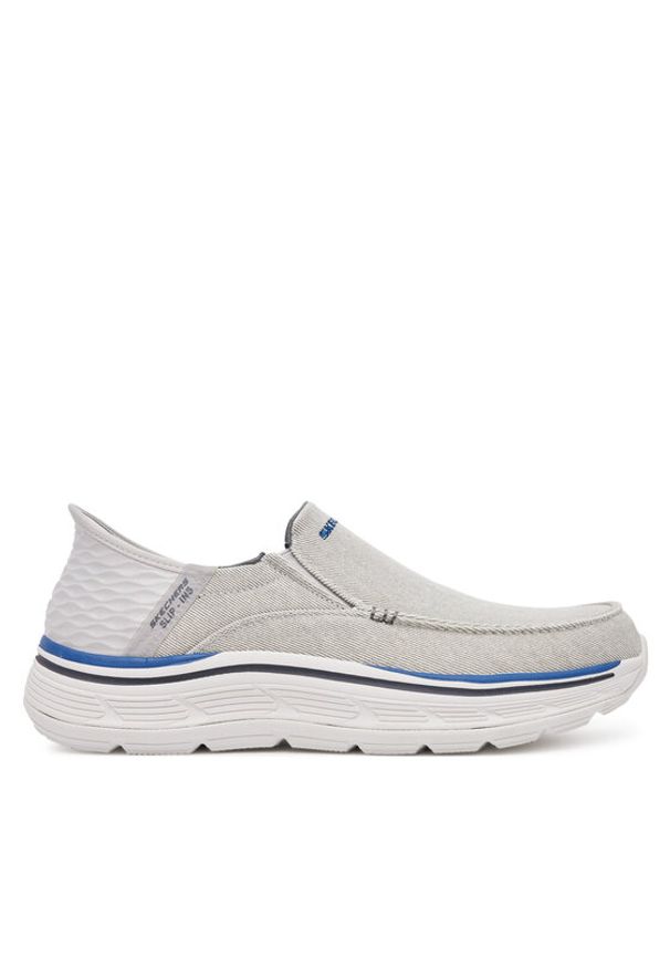 skechers - Skechers Sneakersy Remaxed-Fenick 204839/GRY Szary. Kolor: szary. Materiał: materiał