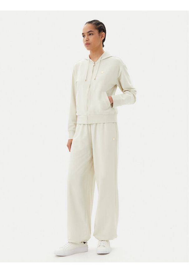 EA7 Emporio Armani Dres 7W000086 AF13135 U1112 Beżowy Wide Leg. Kolor: beżowy. Materiał: bawełna