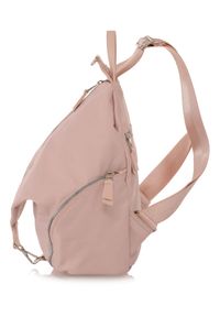 Ochnik - Różowy plecak damski. Kolor: różowy #3