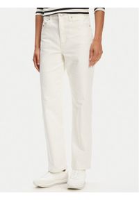 Tommy Jeans Jeansy Layla DW0DW20481 Biały Slim Fit. Kolor: biały