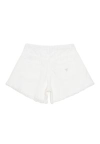 Guess Szorty jeansowe J6RD11 WH1T0 Biały Regular Fit. Kolor: biały. Materiał: lyocell #2