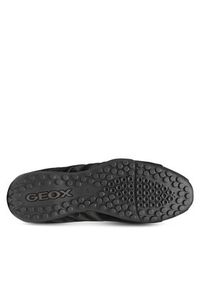 Geox Sneakersy U Snake Original U56MNB 022EK C9999 Czarny. Kolor: czarny. Materiał: zamsz, skóra