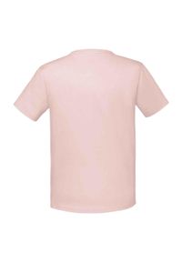 FRUIT OF THE LOOM - Kultowa Koszulka Dziecięca / Dziecięca. Kolor: różowy. Sport: turystyka piesza