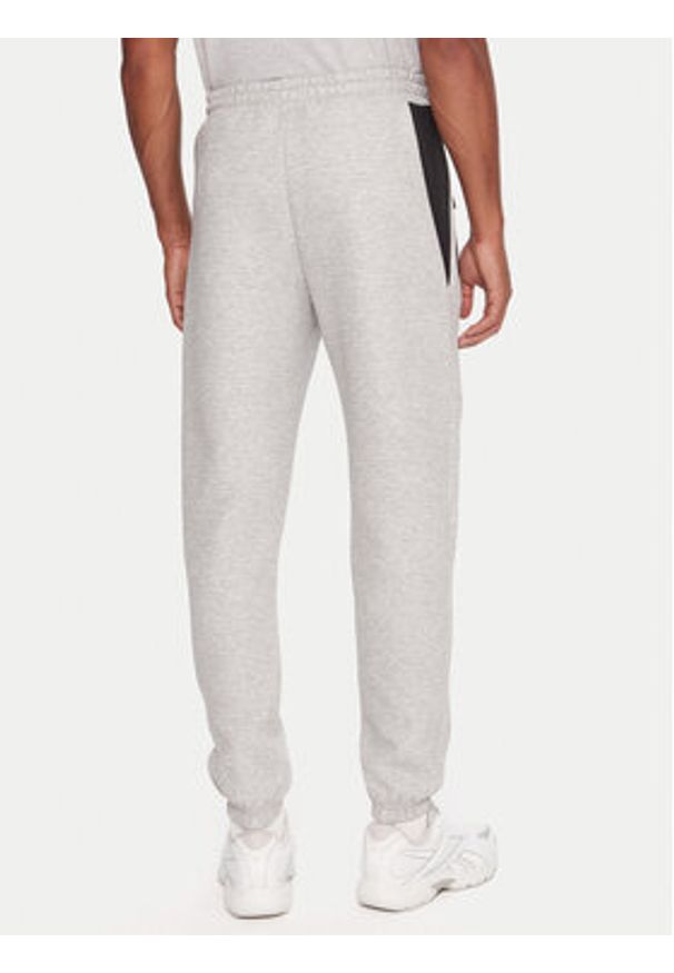 Reebok Spodnie dresowe RK25145CCM Szary Regular Fit. Kolor: szary. Materiał: bawełna