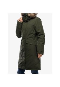 Płaszcz ocieplany damski Didriksons Erika Parka 3. Kolor: zielony. Sezon: zima