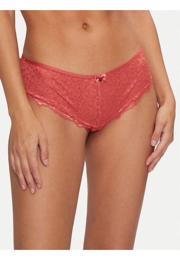 Hunkemöller Figi brazylijskie Marine 206313 Czerwony. Kolor: czerwony. Materiał: syntetyk