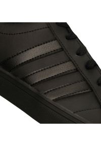 Adidas - Buty adidas Vs Pace M B44869 czarne. Okazja: na co dzień. Zapięcie: pasek. Kolor: czarny. Materiał: materiał, syntetyk, tkanina, skóra. Szerokość cholewki: normalna. Wzór: gładki. Sezon: lato #3