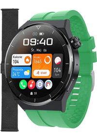 Smartwatch Enter SAT.14.5314.144-SET Zielony. Rodzaj zegarka: smartwatch. Kolor: zielony #1