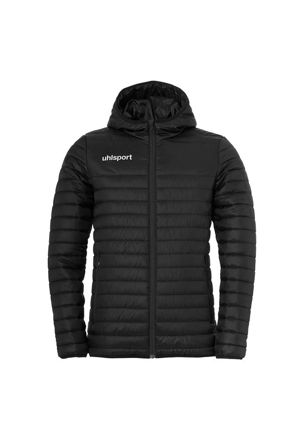 UHLSPORT - Kurtka z kapturem Uhlsport Essential Ultra Lite. Typ kołnierza: kaptur. Kolor: czarny, biały, wielokolorowy. Sport: piłka nożna