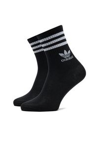 Adidas - adidas Zestaw 3 par wysokich skarpet unisex Mid Cut Crew IL5022 Czarny. Kolor: czarny. Materiał: bawełna, materiał #4