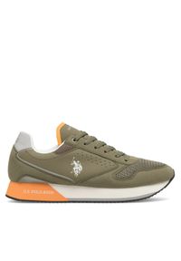 U.S. Polo Assn. Sneakersy NOBIL003G Zielony. Kolor: zielony. Materiał: syntetyk