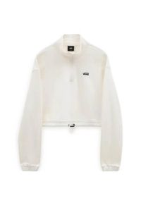 Bluzy sportowa damska Vans Left Chest Half Zip. Kolor: biały. Sport: skateboard