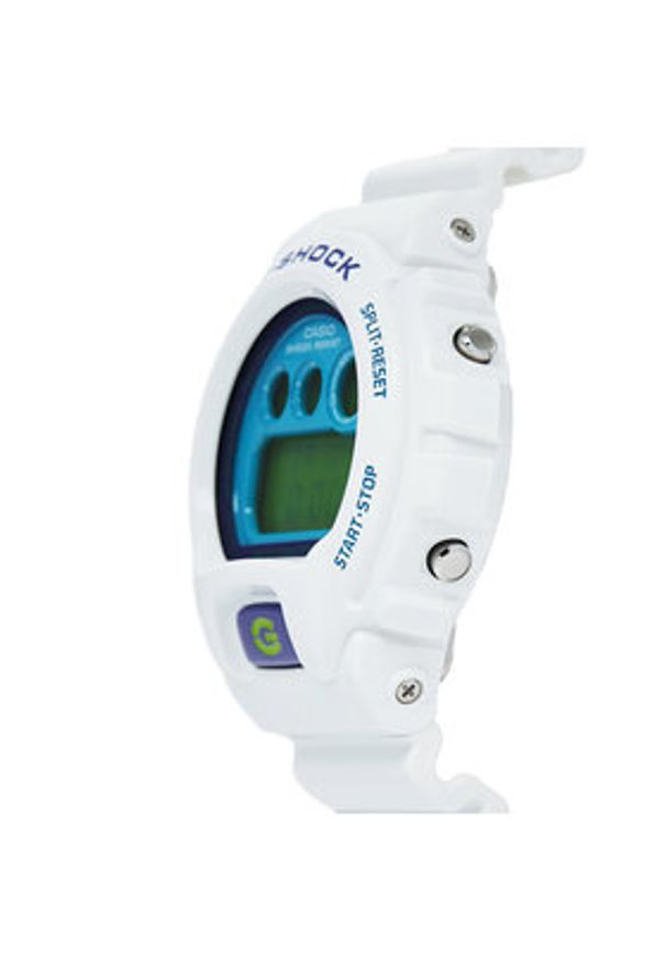 G-Shock - Casio Zegarek DW-6900RCS-7ER Biały. Kolor: biały