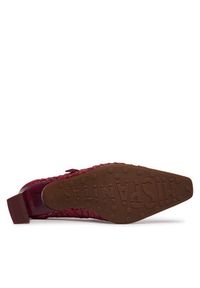 Hispanitas Czółenka RHV264609 C006 Bordowy. Kolor: czerwony. Materiał: materiał #4