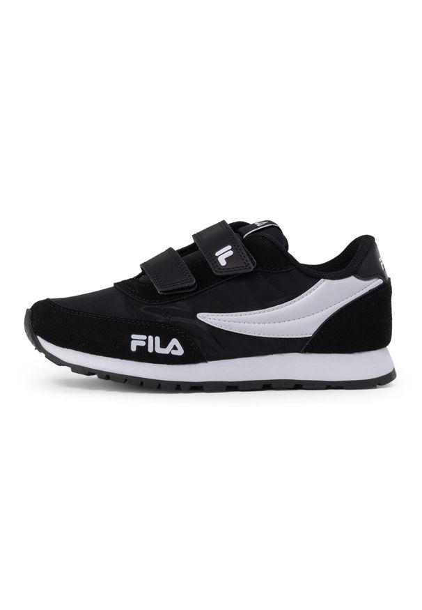 Fila - Buty dziecięce FILA Orbit Revolution Velcro. Kolor: czarny