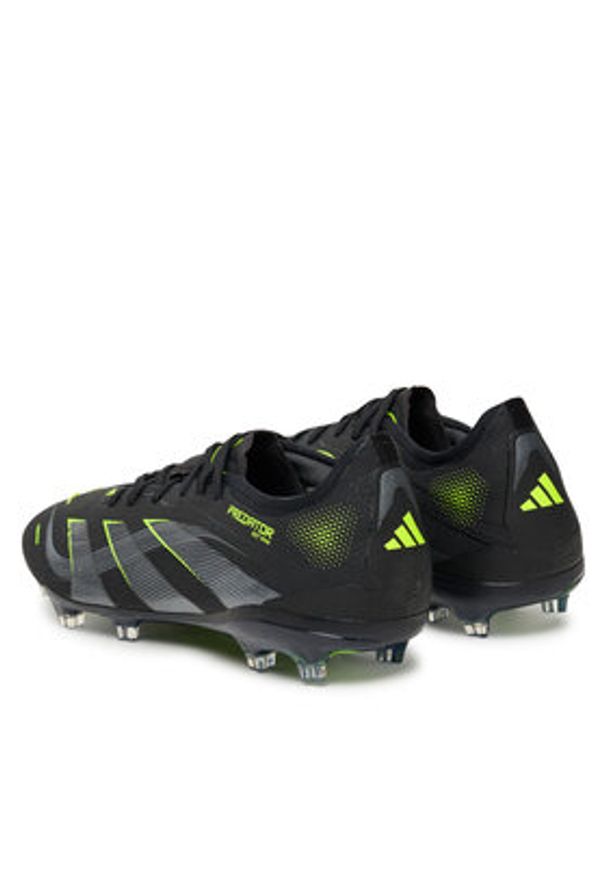 Adidas - adidas Buty do piłki nożnej Predator Pro JI1197 Czarny. Kolor: czarny. Materiał: skóra