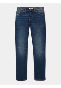 Tom Tailor Jeansy 1007860 Granatowy Slim Fit. Kolor: niebieski