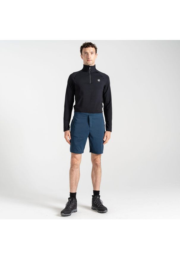 DARE 2B - Spodenki męskie Dare2B Torrek sportowe trekkingowe krótkie granatowe. Kolor: niebieski. Materiał: poliester, elastan. Długość: krótkie