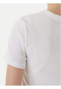 only - ONLY T-Shirt Val 15339774 Biały Slim Fit. Kolor: biały. Materiał: bawełna #5