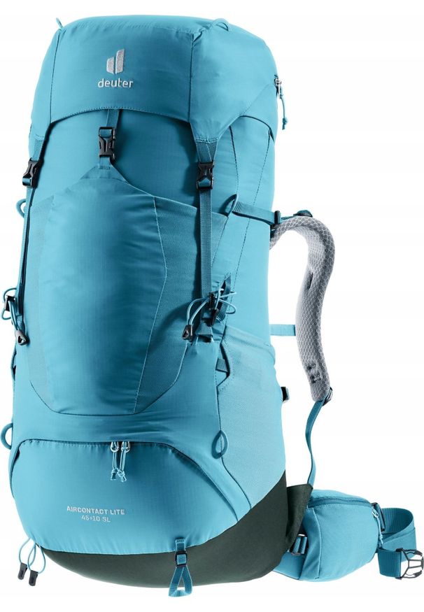 Plecak turystyczny Deuter Plecak trekkingowy Deuter Aircontact Lite 45 + 10 SL lagoon-ivy