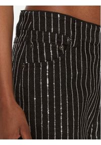 ROTATE Spodnie materiałowe 111791100 Czarny Wide Leg. Kolor: czarny. Materiał: bawełna #5