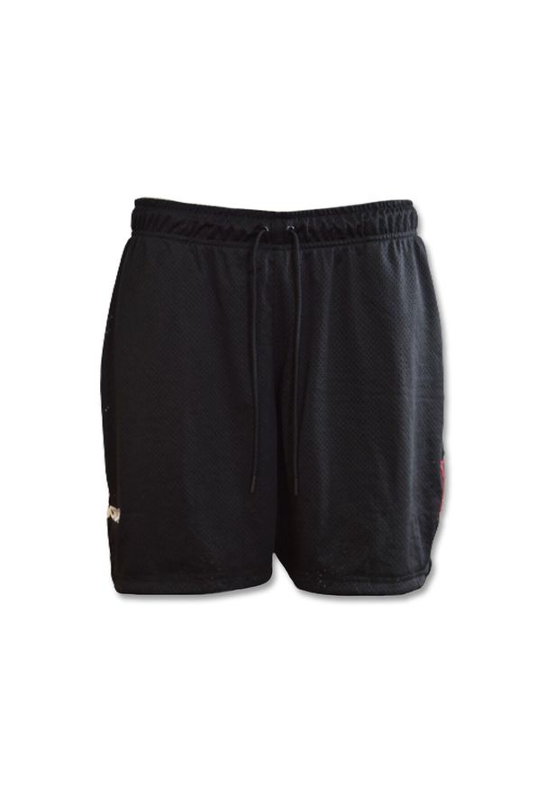 Spodenki koszykarski Air Jordan AJ5 Mesh GFX. Kolor: czarny. Materiał: mesh. Sport: koszykówka