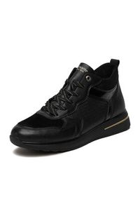 Remonte Sneakersy D1G71-00 Czarny. Kolor: czarny. Materiał: skóra #7